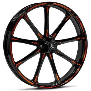 RYD Wheels Ion Touch Of Color Orange Wheels