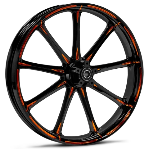 RYD Wheels Ion Touch Of Color Orange Wheels