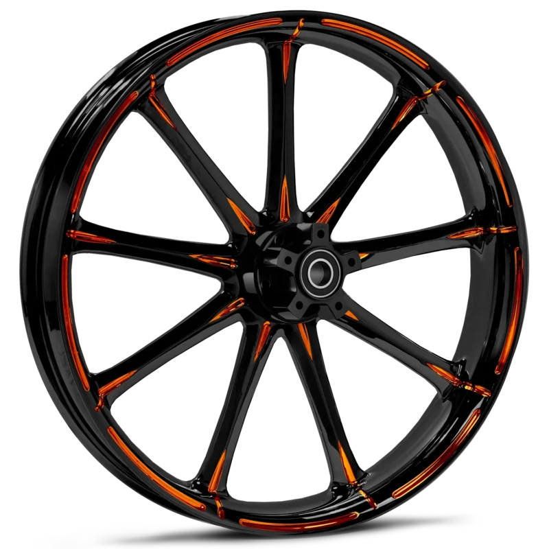 RYD Wheels Ion Touch Of Color Orange Wheels