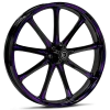RYD Wheels Ion Touch Of Color Purple Wheels