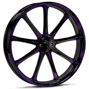 RYD Wheels Ion Touch Of Color Purple Wheels