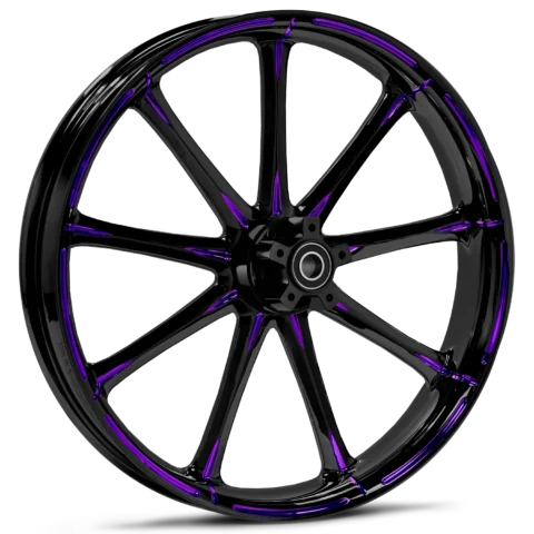 RYD Wheels Ion Touch Of Color Purple Wheels