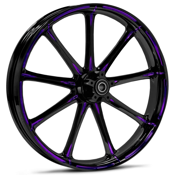 RYD Wheels Ion Touch Of Color Purple Wheels