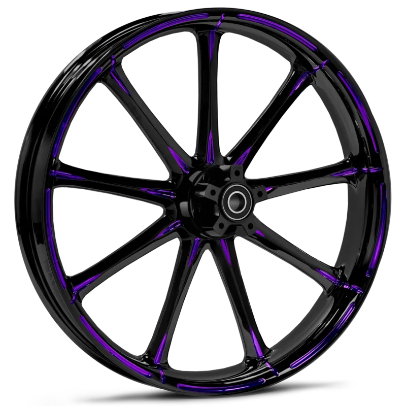 RYD Wheels Ion Touch Of Color Purple Wheels