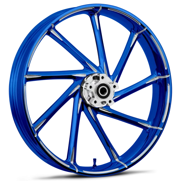 RYD Wheels Kinetic Dyeline Blue Wheels