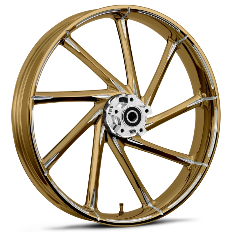 Kinetic Dyeline Gold Polished 21 x 3.25 Wheel