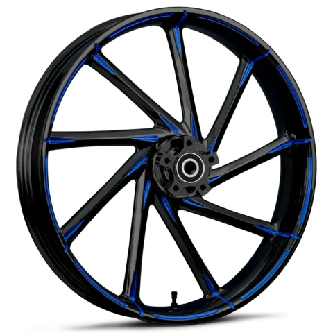 RYD Wheels Kinetic Touch Of Color Blue Wheels