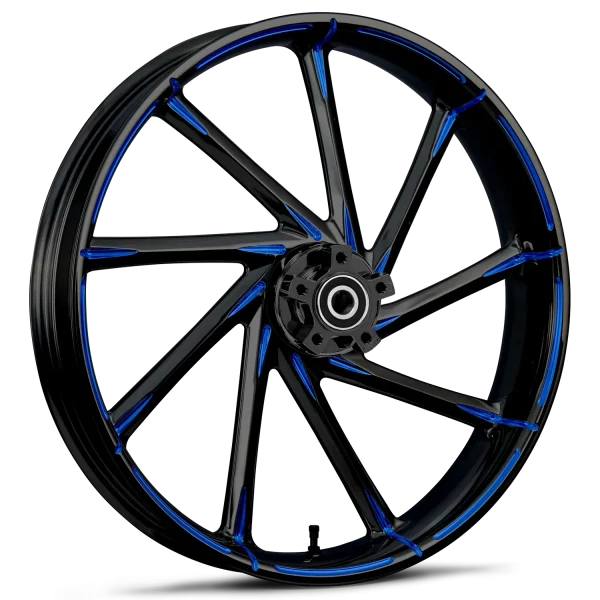 RYD Wheels Kinetic Touch Of Color Blue Wheels