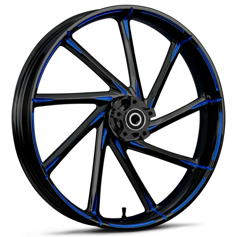 RYD Wheels Kinetic Touch Of Color Blue Wheels
