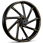RYD Wheels Kinetic Touch Of Color Gold Wheels