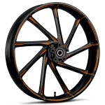 RYD Wheels Kinetic Touch Of Color Orange Wheels