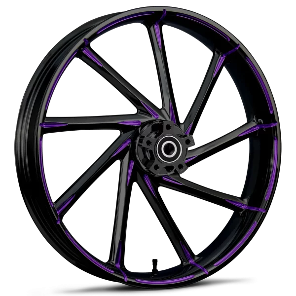 RYD Wheels Kinetic Touch Of Color Purple Wheels