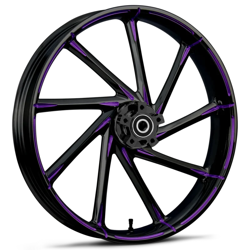RYD Wheels Kinetic Touch Of Color Purple Wheels