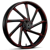 RYD Wheels Kinetic Touch Of Color Red Wheels