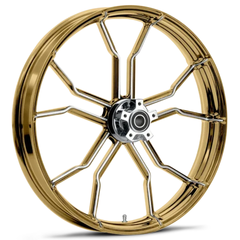Phase Dyeline Gold Polished Wheels