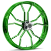 Phase Dyeline Green Polished 23 x 5.5 Wheel