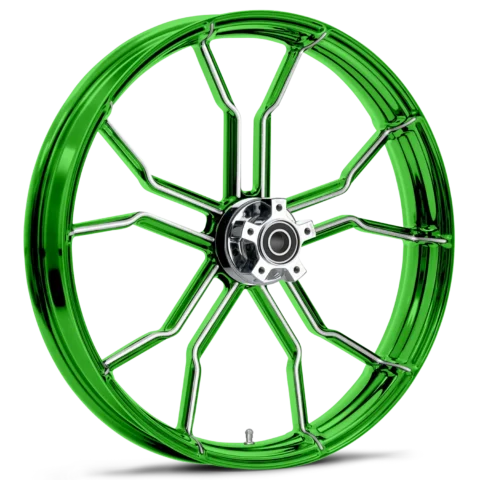 Phase Dyeline Green Polished 20 x 5.0 Wheel