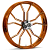 Phase Dyeline Orange Polished 17 x 3.5 Wheel