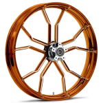 RYD Wheels Phase Dyeline Orange Wheels