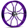 Phase Dyeline Purple Polished 23 x 3.75 Wheel