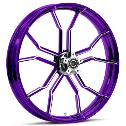 Phase Dyeline Purple Polished 20 x 5.0 Wheel