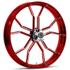 Phase Dyeline Red Polished 17 x 3.5 Wheel
