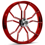 RYD Wheels Phase Dyeline Red Wheels