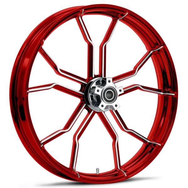 RYD Wheels Phase Dyeline Red Wheels