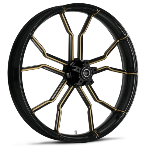 RYD Wheels Phase Touch Of Color Gold Wheels