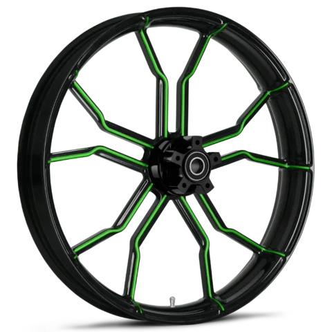 Phase Dyeline Touch Of Color Green 21 x 3.25 Wheel