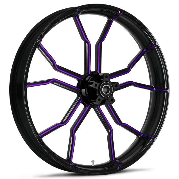 RYD Wheels Phase Touch Of Color Purple Wheels