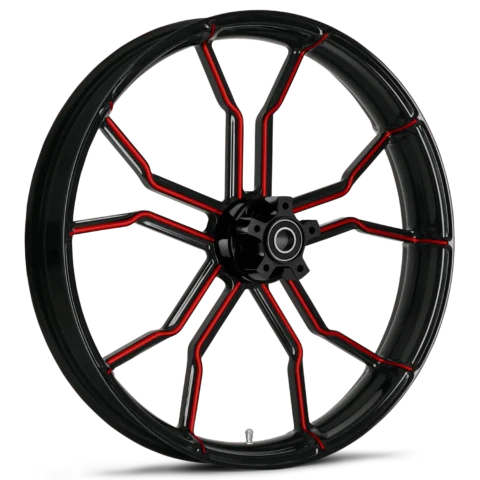 Phase Dyeline Touch Of Color Red 21 x 3.25 Wheel