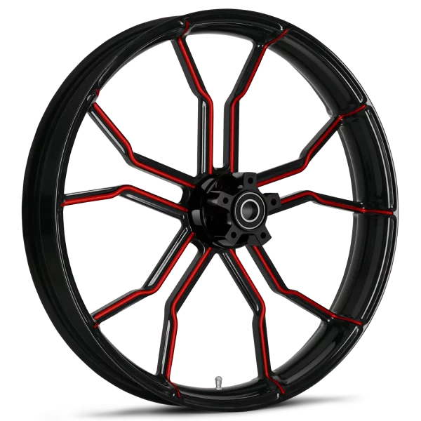 RYD Wheels Phase Touch Of Color Red Wheels