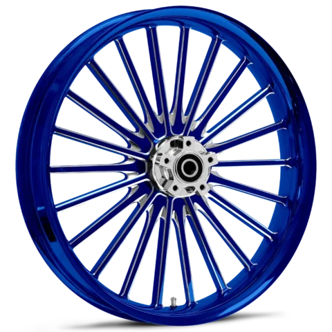 Pulse Dyeline Blue Wheels