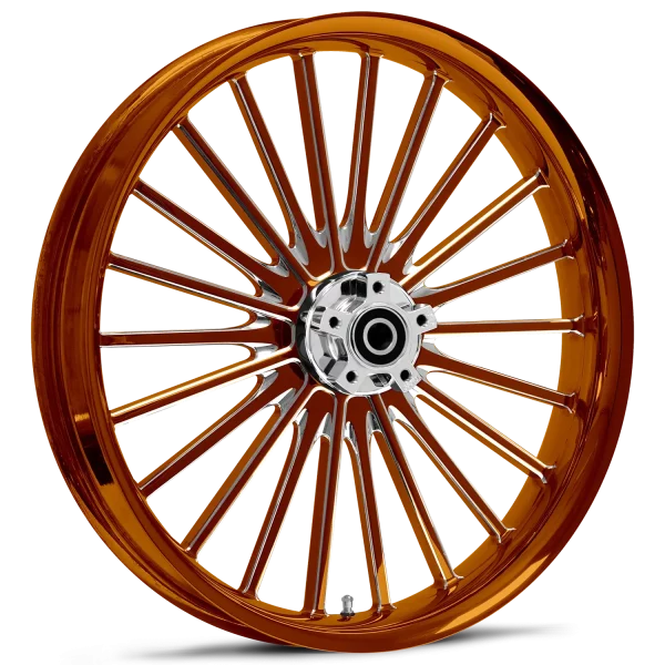 RYD Wheels Pulse Dyeline Orange Wheels