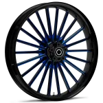 RYD Wheels Pulse Touch Of Color Blue Wheels