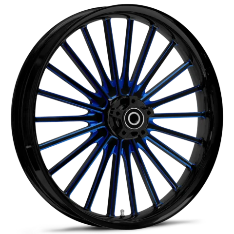 RYD Wheels Pulse Touch Of Color Blue Wheels