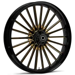 RYD Wheels Pulse Touch Of Color Gold Wheels