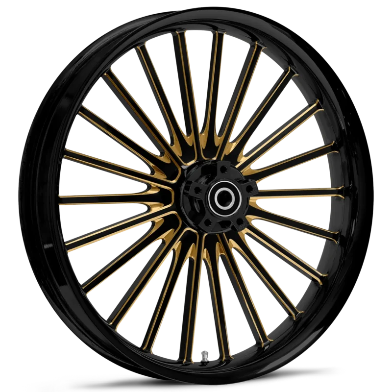 RYD Wheels Pulse Touch Of Color Gold Wheels