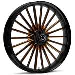 RYD Wheels Pulse Touch Of Color Orange Wheels