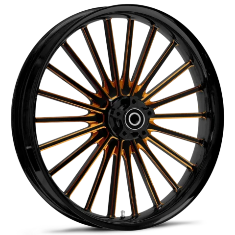 RYD Wheels Pulse Touch Of Color Orange Wheels