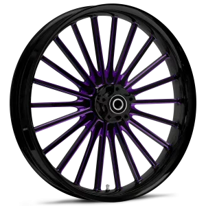 RYD Wheels Pulse Touch Of Color Purple Wheels