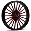 RYD Wheels Pulse Touch Of Color Red Wheels
