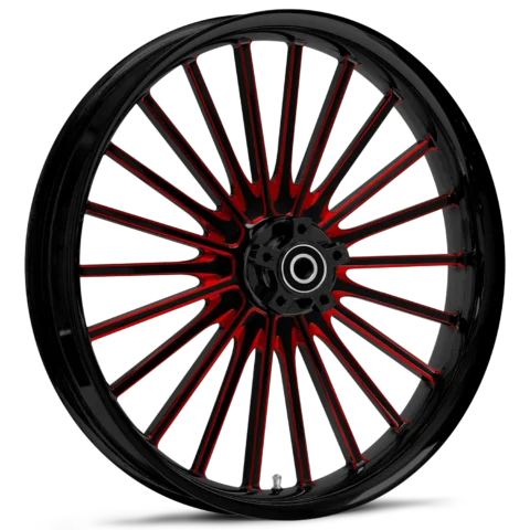 RYD Wheels Pulse Touch Of Color Red Wheels