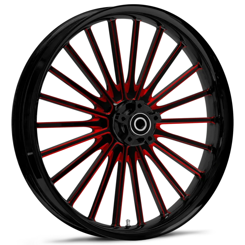 RYD Wheels Pulse Touch Of Color Red Wheels