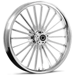 Chrome Harley Wheel - RYD Wheels Pulse chrome Wheels