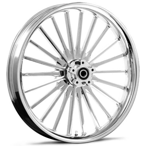 Chrome Harley Wheel - RYD Wheels Pulse chrome Wheels