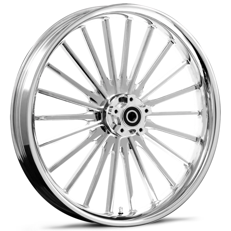 Chrome Harley Wheel - RYD Wheels Pulse chrome Wheels