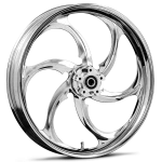 Harley chrome wheels RYD Wheels Reactor Chrome Wheels