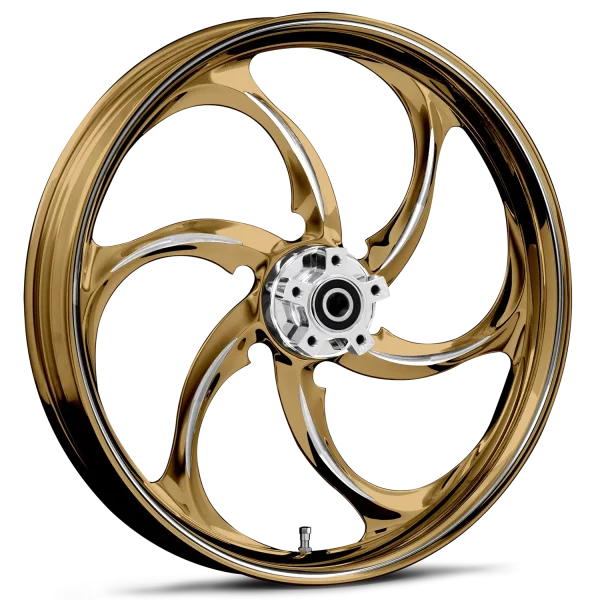 RYD Wheels Reactor Dyeline Gold Wheels